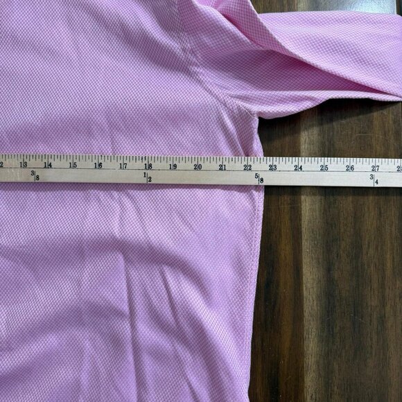 Robert Graham French Cuffs Skulls Paisley Pink 16 Neck - Picture 6 of 7